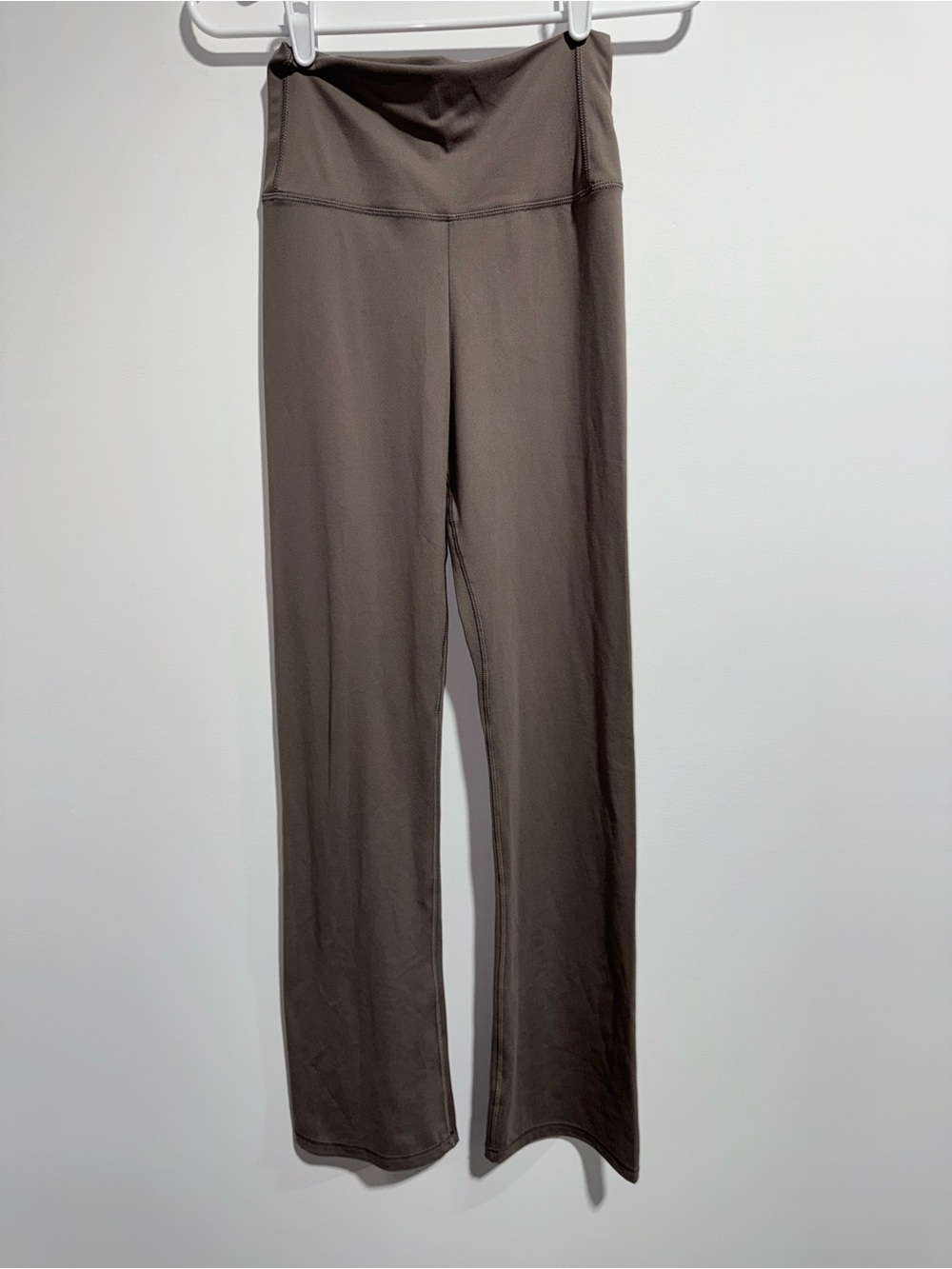 Brown Love Tree fold over flowy pants Size Small. Buttery soft and stretchy